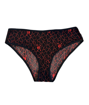 Knotty Danger Zone Mesh Brief