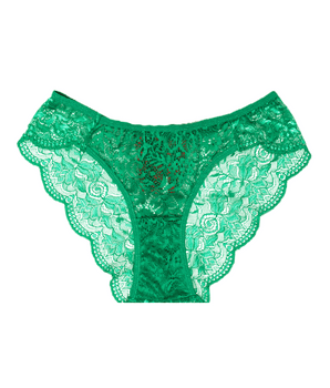 Knotty Kelly Green Lace Cheeky