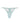 Knotty Blissful Mint Lace Thong