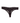 Knotty Obsidian Cut-Out Fishnet Thong