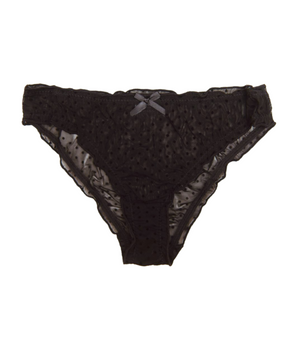 Knotty Dots in Velvet Bikini