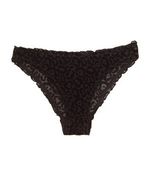 Knotty Velvet Leopard Cheeky