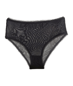 Knotty Mid-Rise Mesh Cheeky