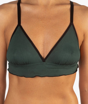 Knotty AiraModal™ Evergreen Ruffle Bra