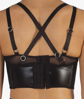 Knotty All Tied Up Corset Bra