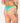 Knotty Allure Teal Lace Thong
