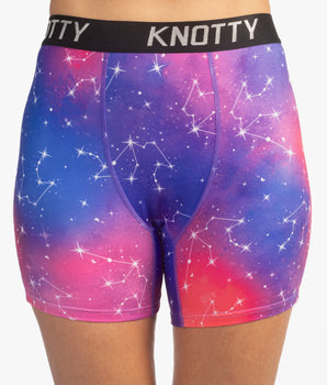 Knotty Aquarius Zodiac Boxer