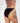 Knotty Black Cotton Banded Briefs