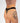 Knotty Black + Red Fishnet Thong