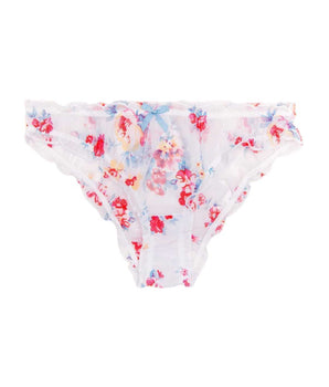 Knotty Blooming White Petal Bikini