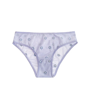 Knotty Bloom in Lavender Bikini