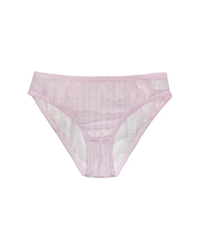 Knotty Ballerina Plaid Mesh Cheeky