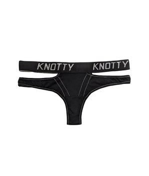 Knotty Double-Up Cotton Knotty Thong