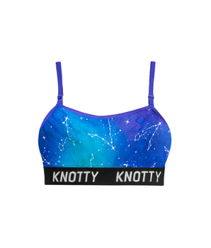 Knotty Pisces Zodiac Bralette