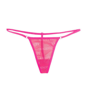 Knotty Hot Pink G-String