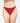 Knotty Cherry Cotton Ruffle Thong