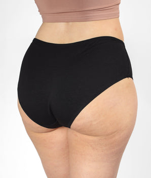 Knotty Comfort Cotton Black Brief