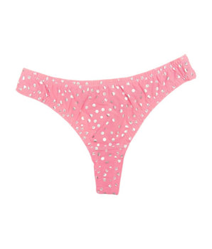 Knotty Dots in Pink Thong
