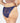 Knotty Enchanting Navy Floral Lace Bikini