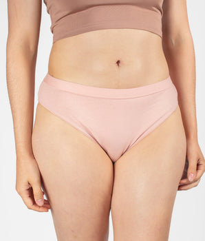 Knotty Everyday Cotton Pink Briefs