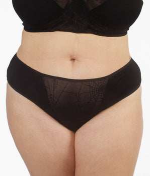 Knotty Fantasy Goth Cobweb Brief
