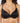 Knotty Luxe Satin Bra - Black