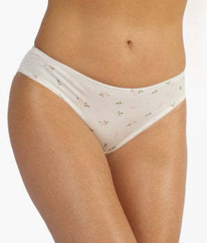 Knotty AiraModal™ Jersey Ribbed Floral Brief