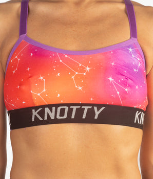 Knotty Leo Zodiac Bralette