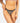 Knotty Leopard Cotton Banded Thong