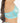 Knotty Mystic Blue Lace Corset Bra