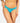 Knotty Neon Blue Lace-Band Thong