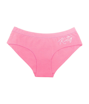 Knotty Comfort Cotton Pink Brief