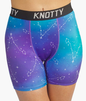Knotty Pisces Zodiac Boxer
