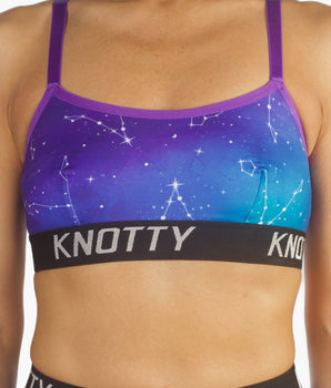 Knotty Pisces Zodiac Bralette