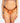 Knotty Pumpkin Lace Cheeky