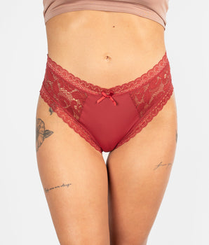 Knotty Romantic Ruby Bikini