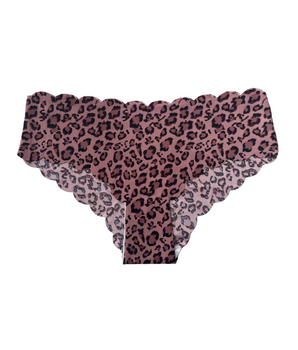 Knotty Seamless Pink Leopard Cheeky