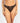 Knotty Sexy Double-Strap Mesh Thong