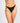 Knotty Starry Night Sparkle Cotton Thong