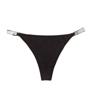 Knotty Starry Night Sparkle Cotton Thong