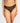 Knotty Stripe & Lace Charmer Thong