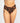 Knotty Velvet Mesh Orange Bat Brief