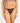 Knotty Vintage Vixen Black Lace Thong