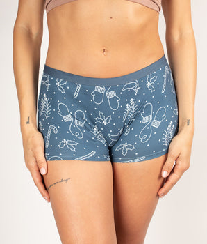 Knotty Winter Wonderland Boy Shorts