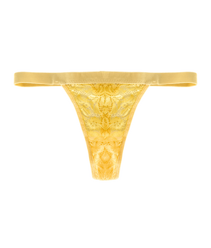Knotty Summer Lace Floral Thong
