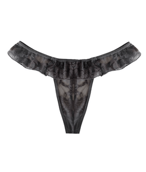 Knotty Grey Lace Bliss G-String