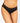 Knotty Black High-Cut Cheeky