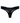 Knotty Black + Red Fishnet Thong