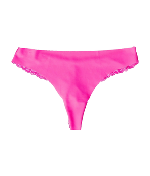 Knotty Flawless Fuchsia Seamless Thong