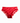 Knotty Ruby Heart Bikini